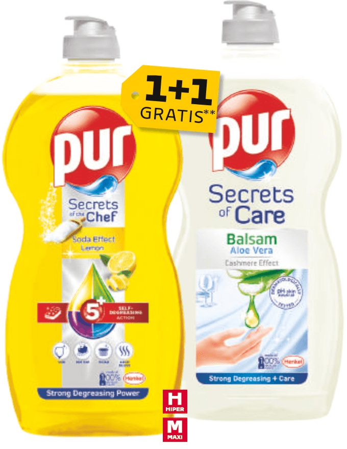 Pur Deterdžent za ručno pranje posuđa 1,2 L