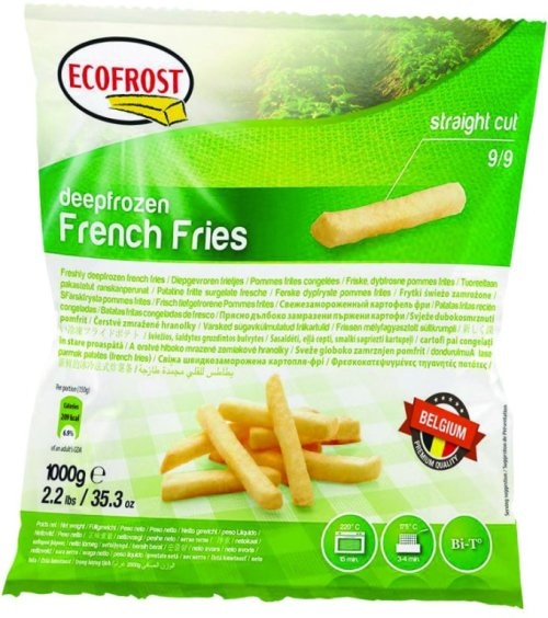 Ecofrost Pommes frites 1 kg
