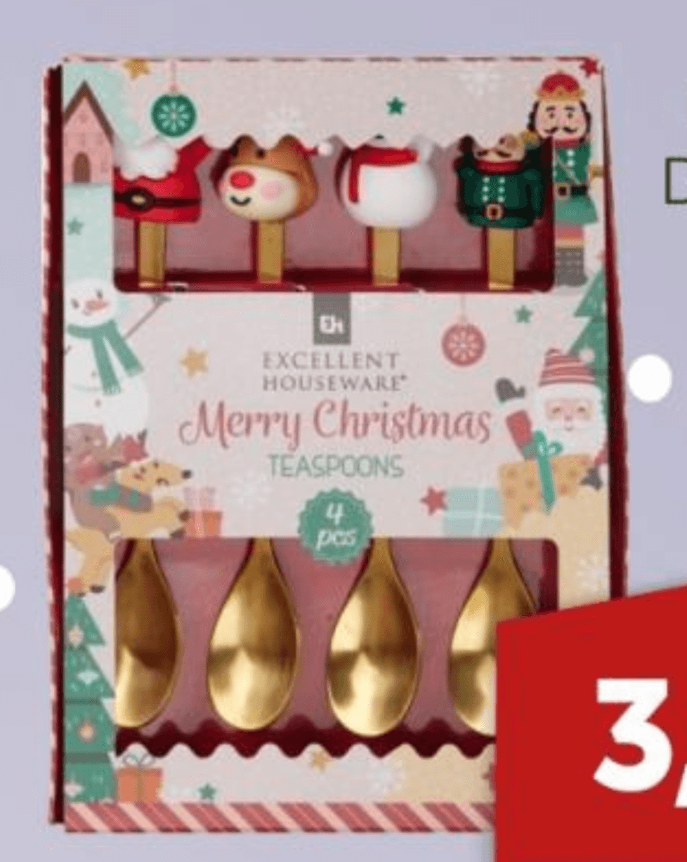 Božićne žlice Djed Božićnjak 4/1