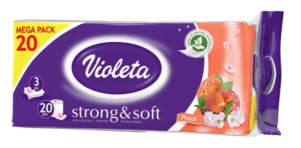 Violeta Toaletni papir 20 rola - Akcija u trgovini Lidl