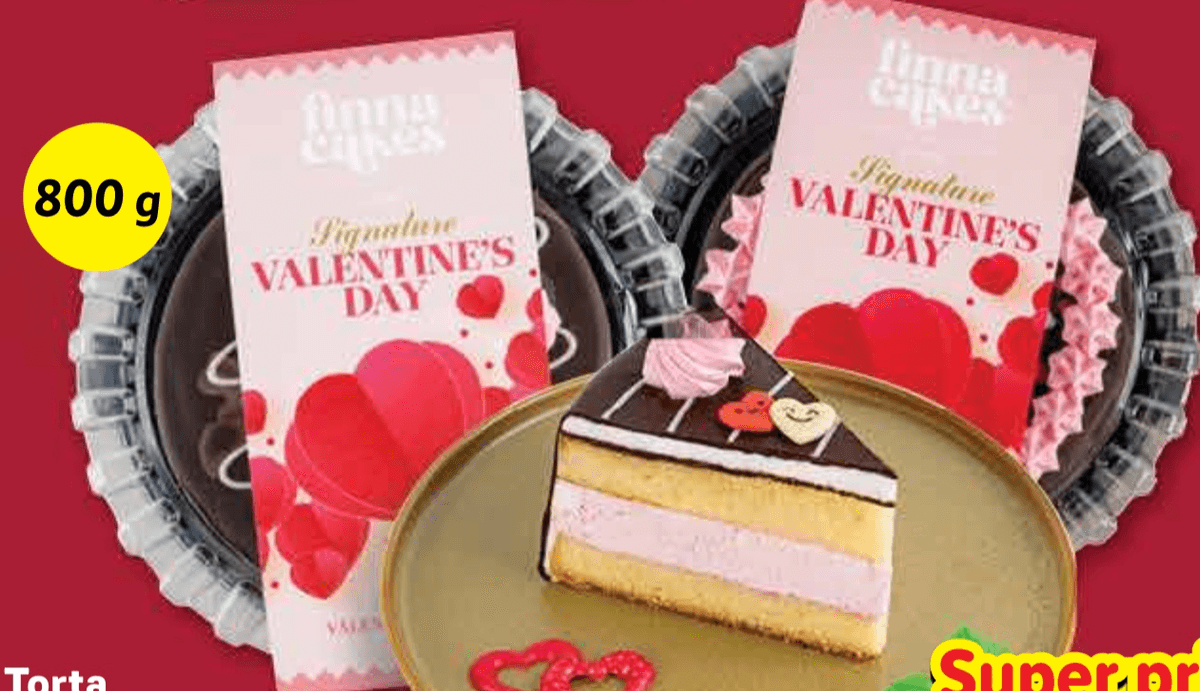 Torta Valentinovo 800 g - Akcija u trgovini Plodine