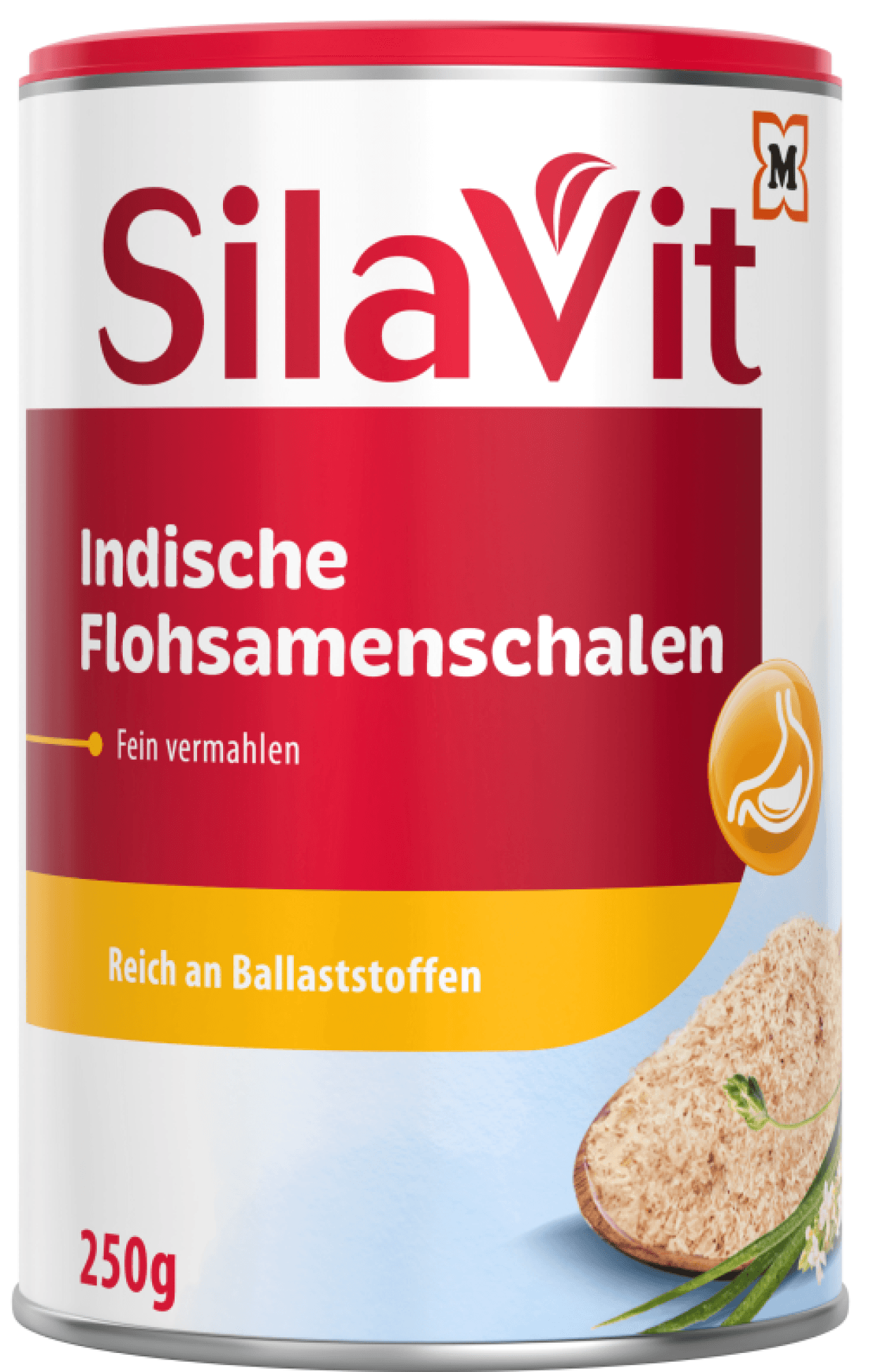 SilaVit ljuskice indijskog trputca s okusom naranče 200 g