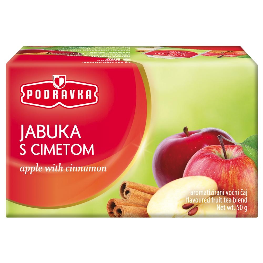 Čajevi voćni Podravka 40g ili 50g - Akcija u trgovini KTC