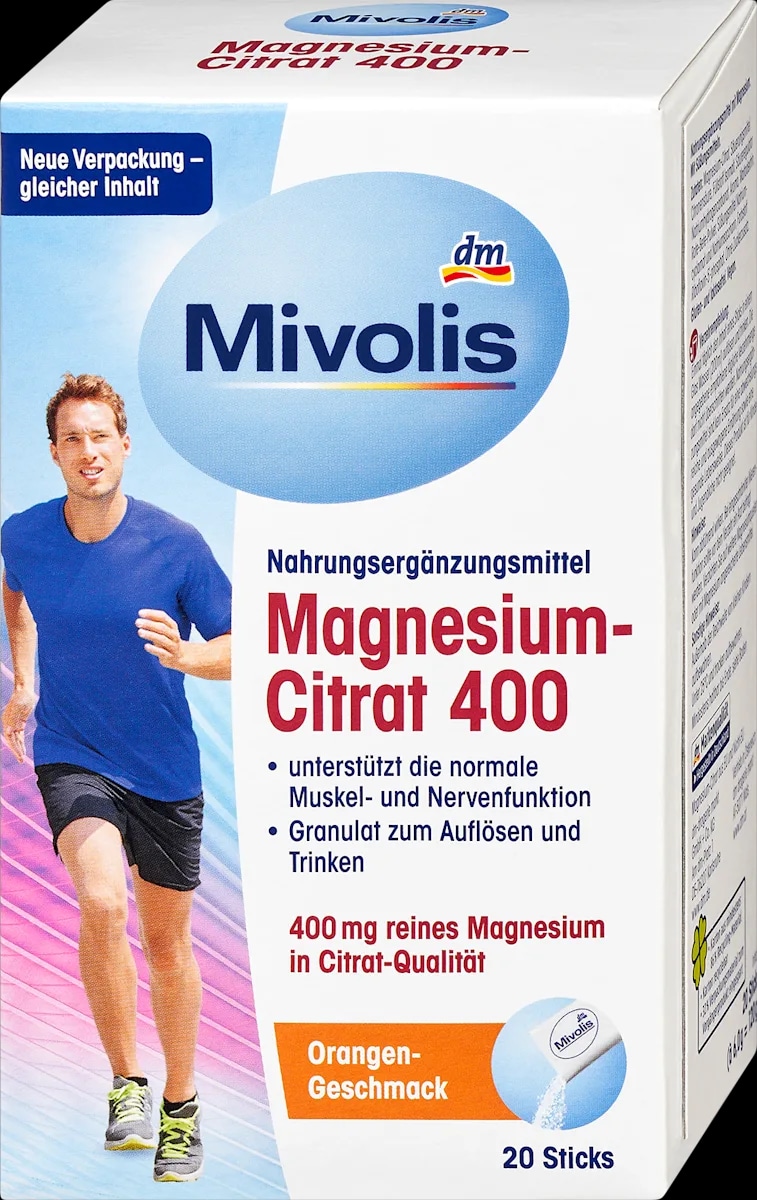 Mivolis Magnesium-Citrat 400 20 kom. - Akcija u trgovini Dm