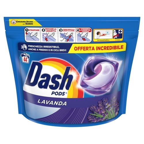 Dash kapsule za pranje rublja 44 kom.