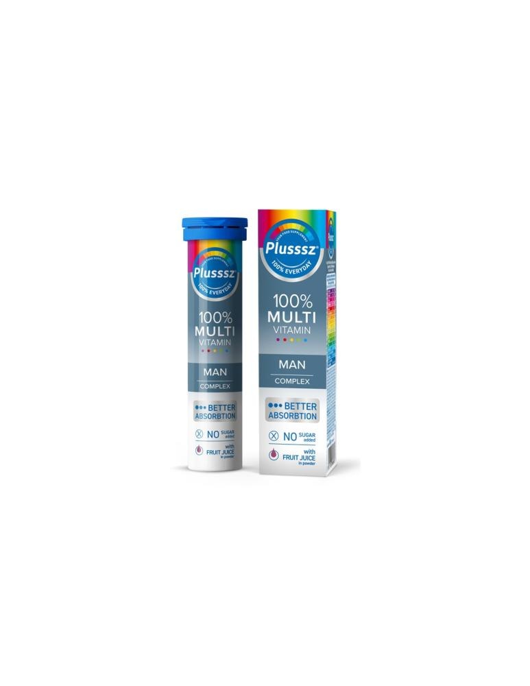 Plusssz 100% multivitamin Man complex - Akcija u trgovini Žabac