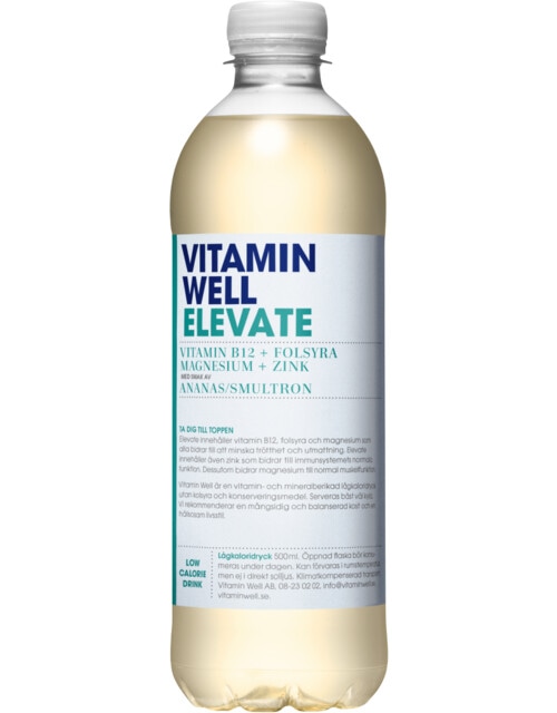 VITAMIN WELL Osvježavajući niskokalorični napitak 500 ml - Akcija u trgovini Ribola