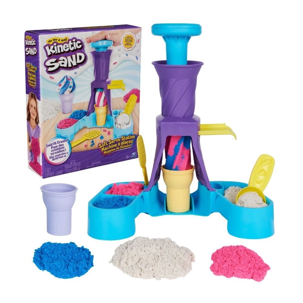 Set za igru - Slastičarna kinetički pijesak 400 g