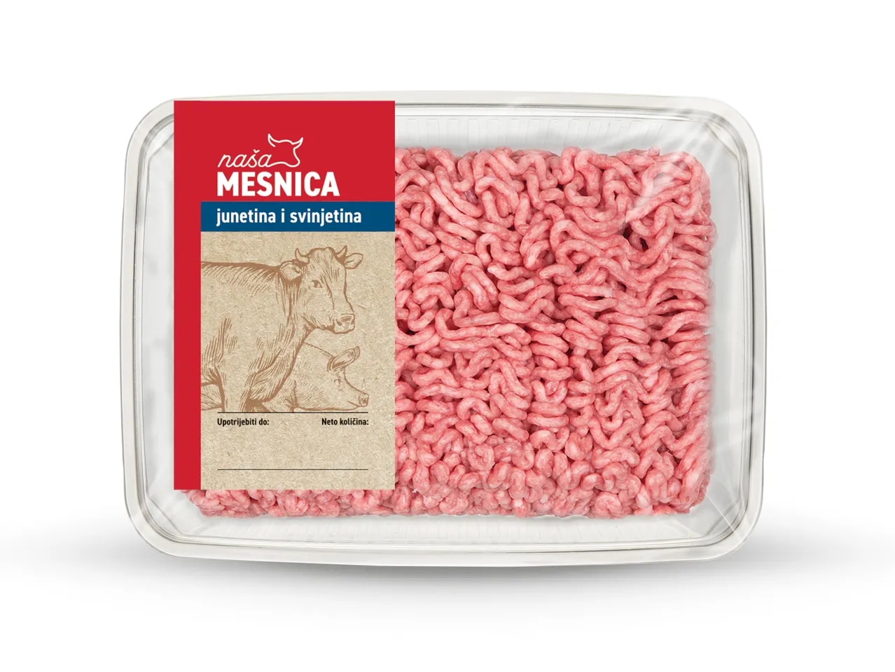 Svježe mljeveno miješano meso 850 g