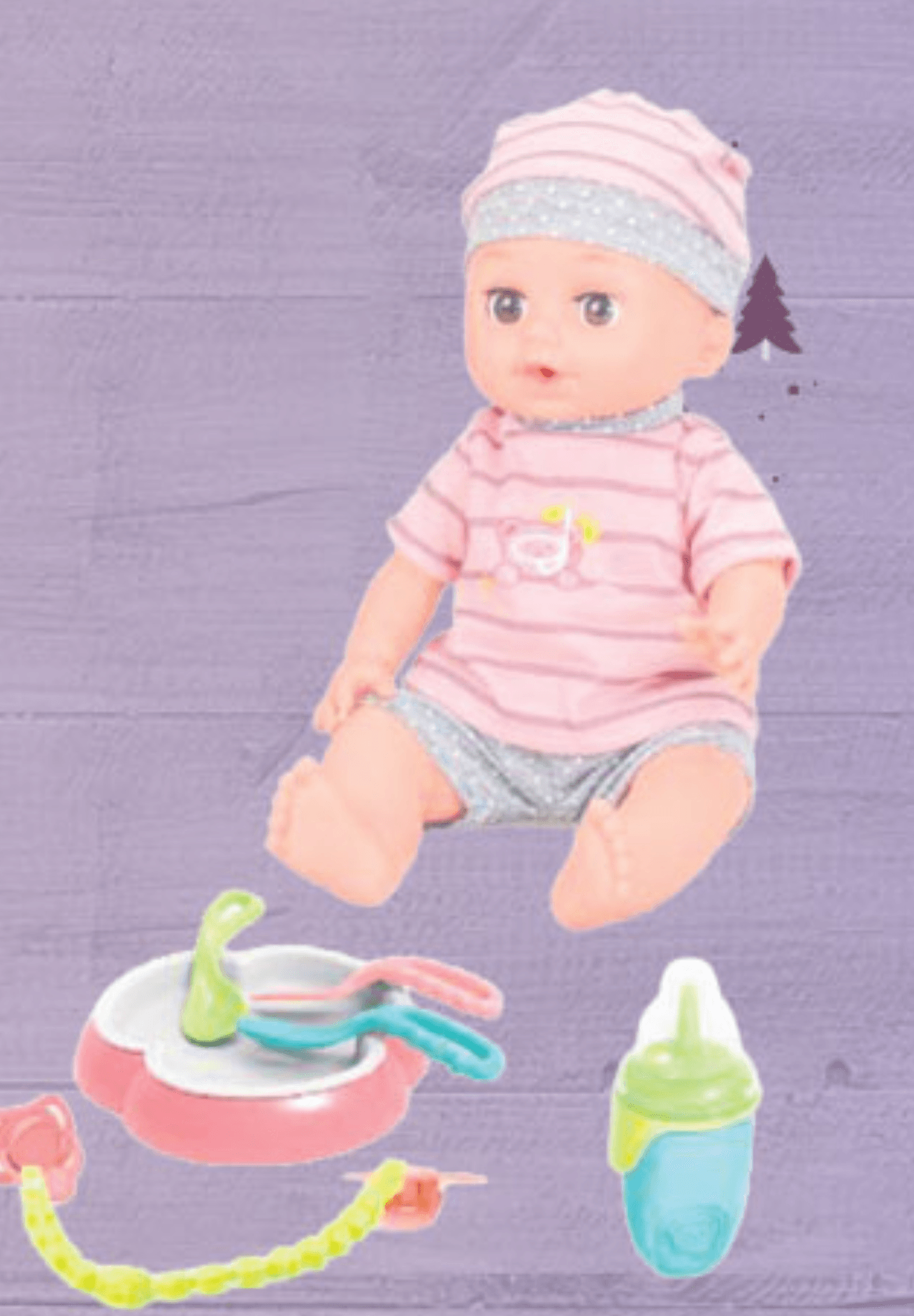 Lutka ćelavica 30 cm