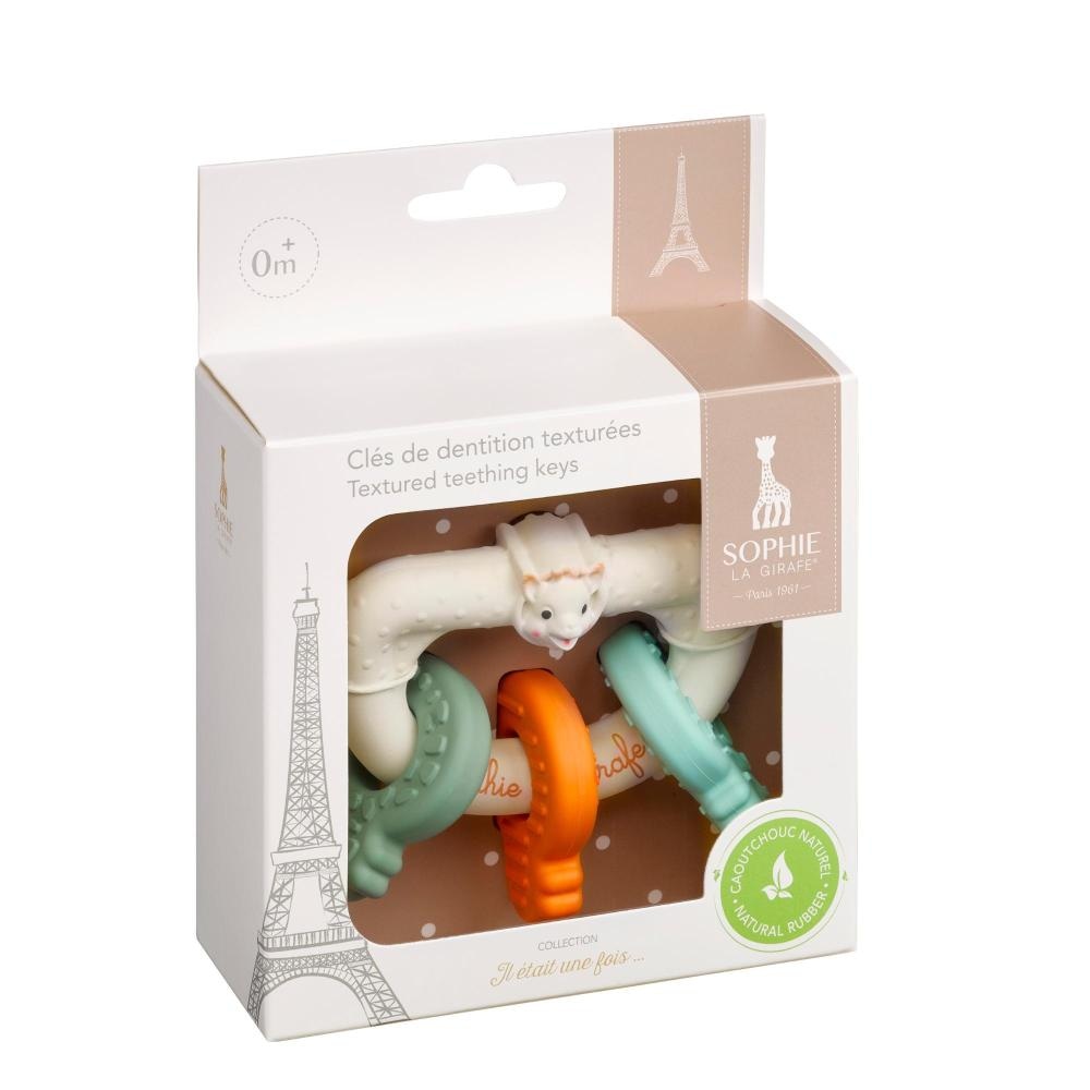Žirafa Sophie Prsten za zubiće Mali ključevi