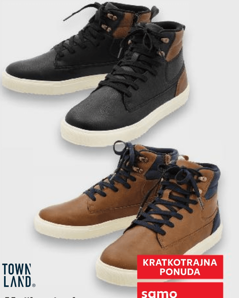Muške cipele par Town Land - Akcija u trgovini Kaufland