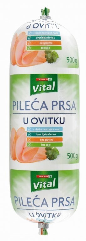 Pileća prsa u ovitku 500 g Vital - Akcija u trgovini Spar
