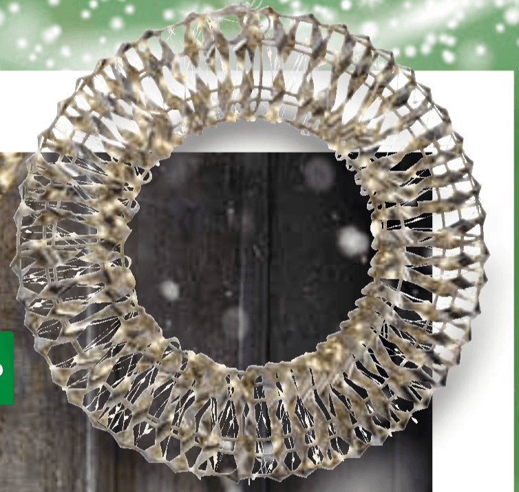 Dekorativni LED vijenac Ø 38 CM