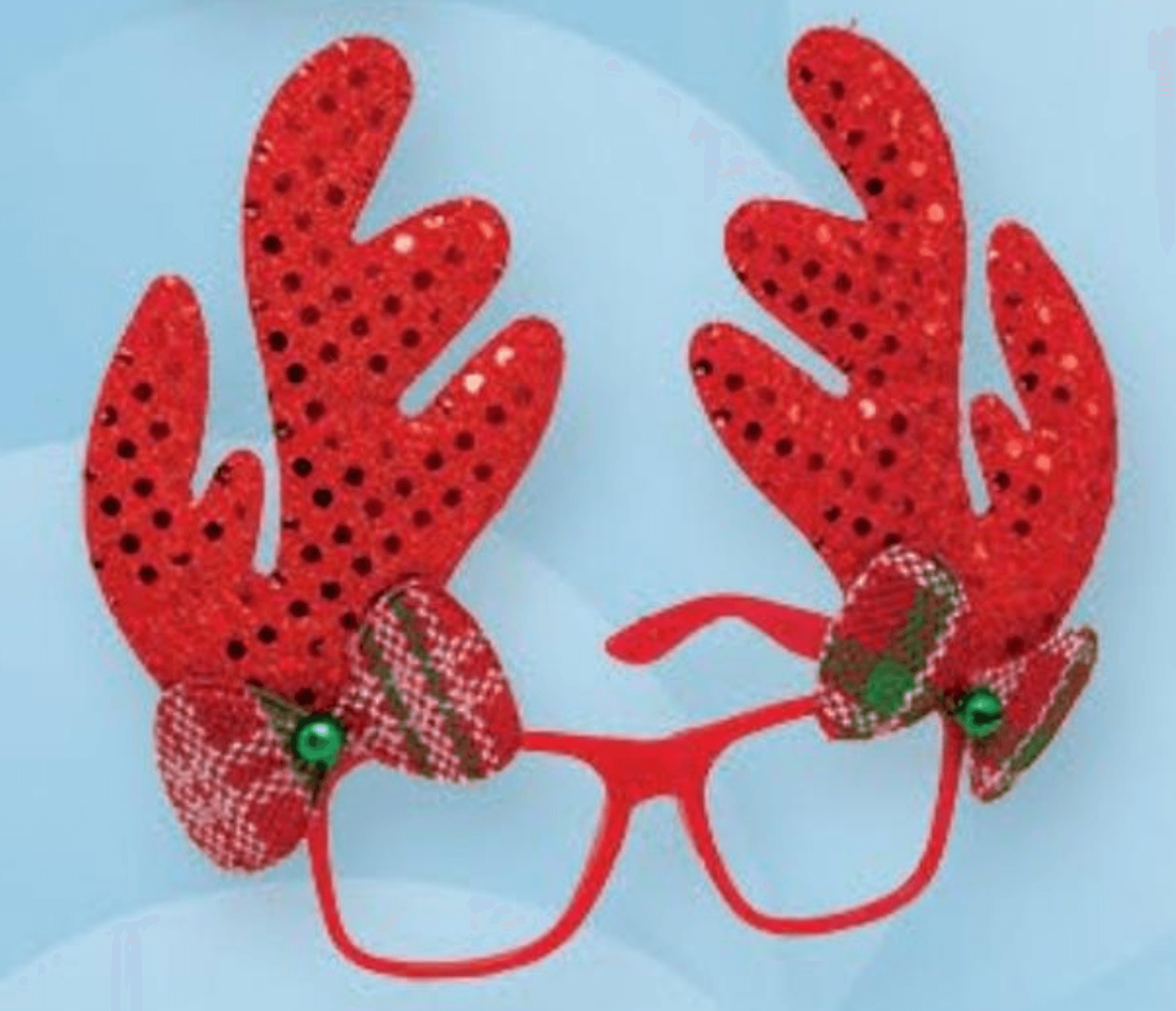 Božićna dekoracija naočale sob 1 kom.