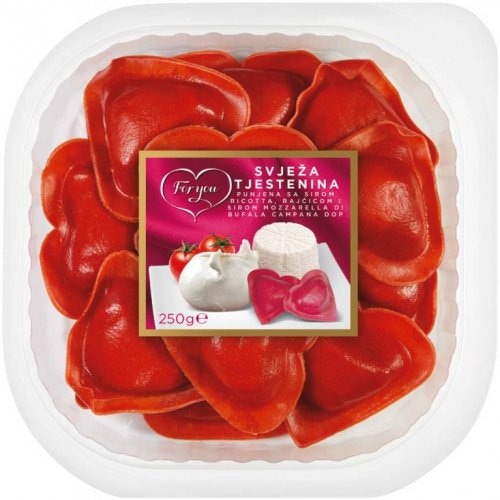 Svježi ravioli u obliku srca 250 g - Akcija u trgovini Lidl