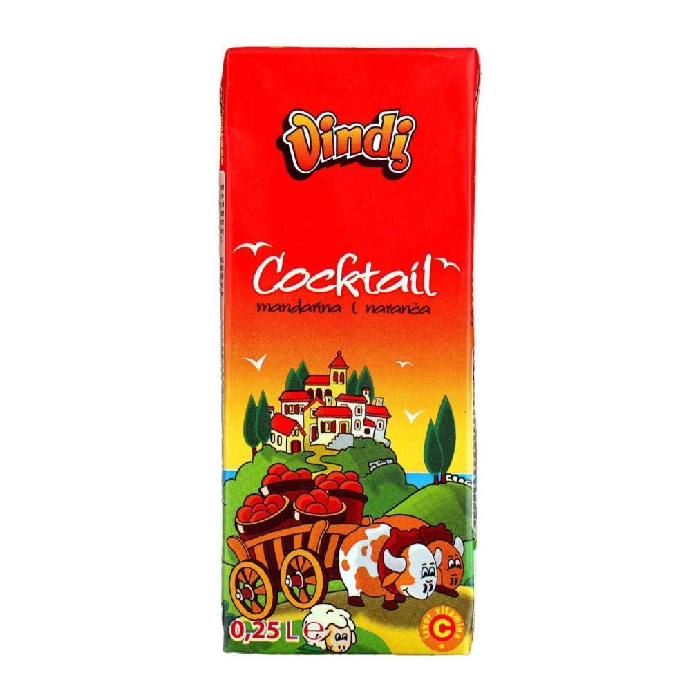 Vindi Sok multi BCE*, ACE, Cocktail 0,25 l