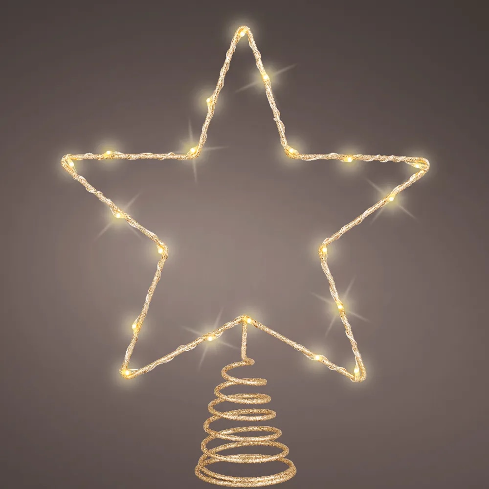 Božićni vrh za bor Zvijezda 1 komad