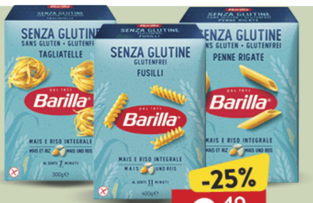 Barilla Tjestenina 400g - Akcija u trgovini Konzum