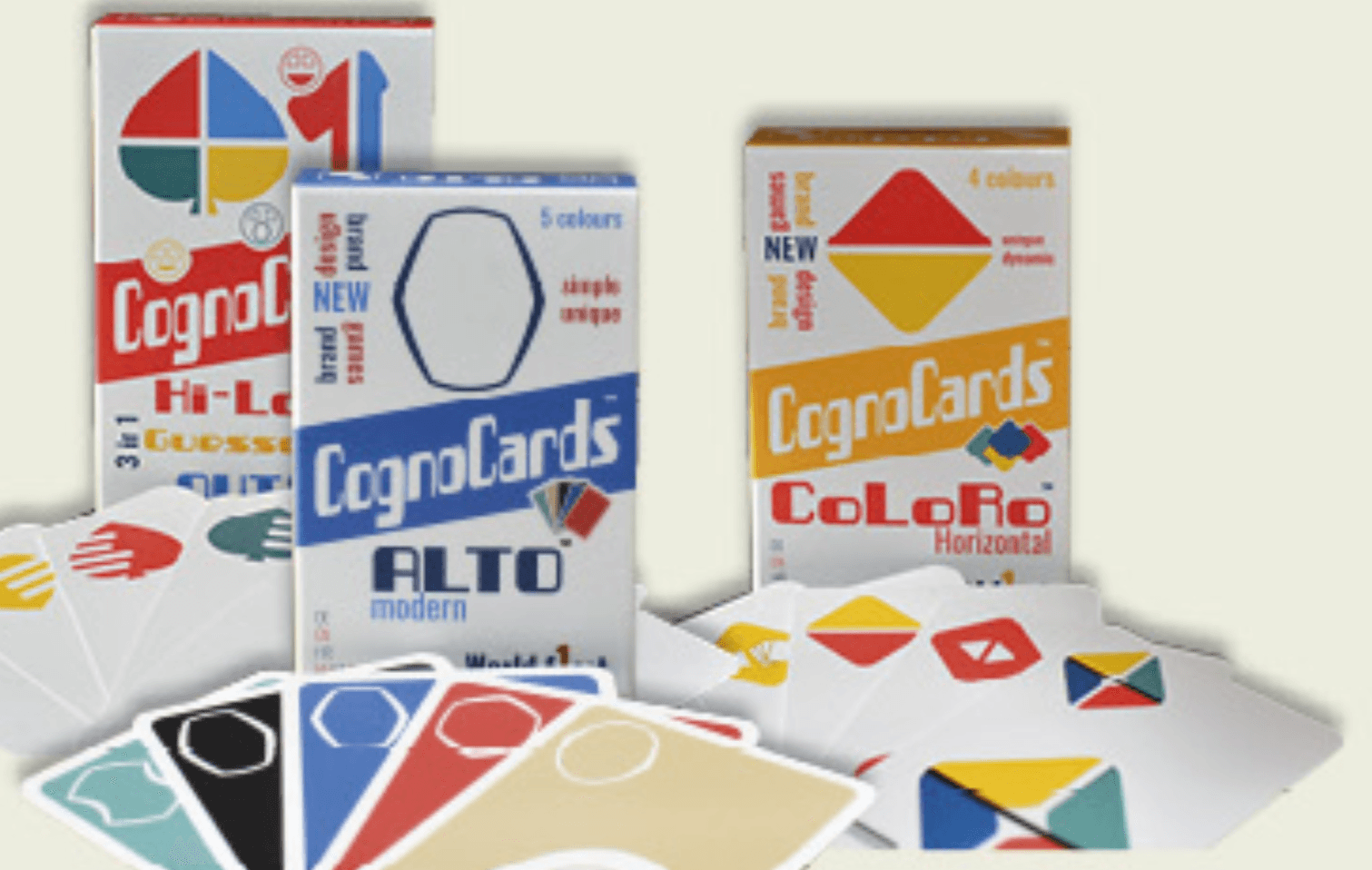 Igraće karte Cognocards Hi-Lo, Alto, Horizontal