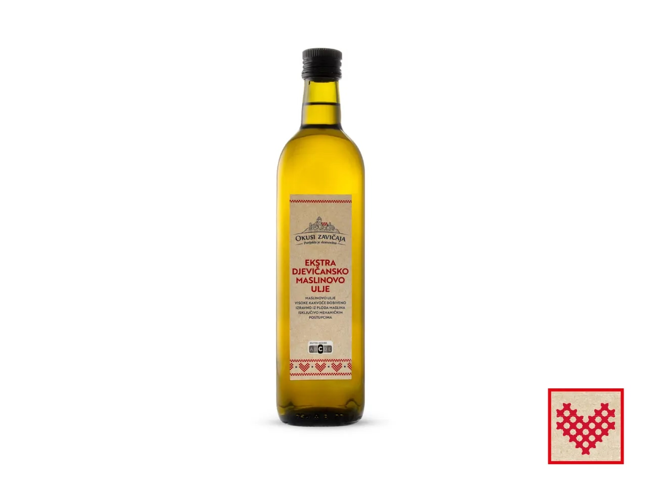 Okusi zavičaja Ekstra djevičansko maslinovo ulje 0.75 l