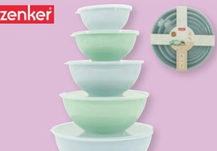 Zenker Set posuda za miješanje s poklopcima 1 set - Akcija u trgovini Interspar