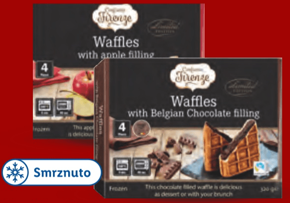 Confiserie Firenze Punjeni vafli 4 komada (320 g)