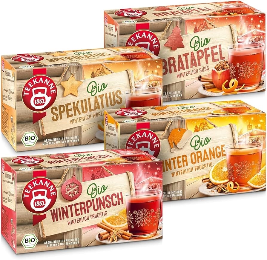 TEEKANNE Wintertee čaj 40,5g-50g