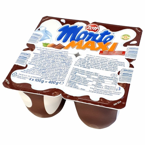 Mliječni desert Monte 4x100g