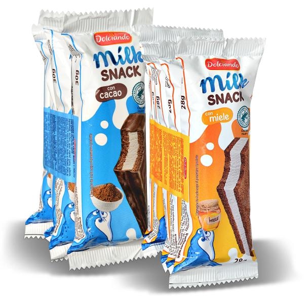 Milk Snack Kakao/Med 4 x 30 g - Akcija u trgovini Eurospin