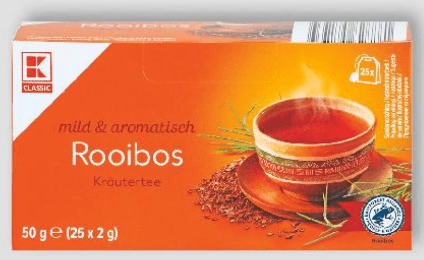 Čaj Rooibos 50 g (25 x 2 g) - Akcija u trgovini Kaufland