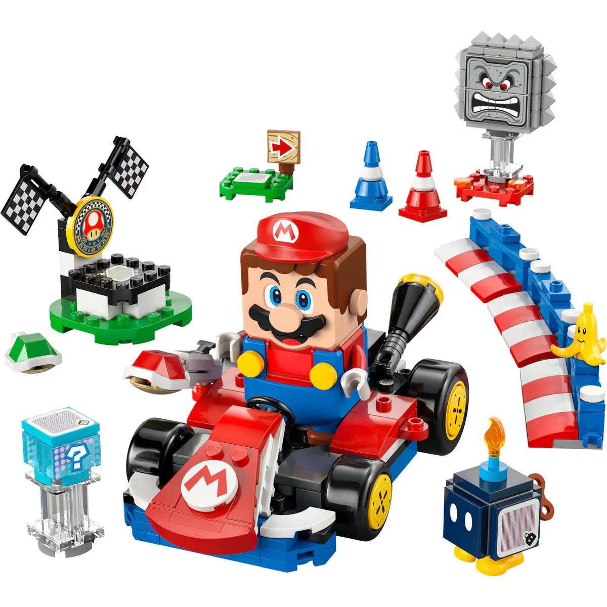 LEGO Super Mario Mario Kart Interaktivni LEGO Mario i Standard Kart 72043