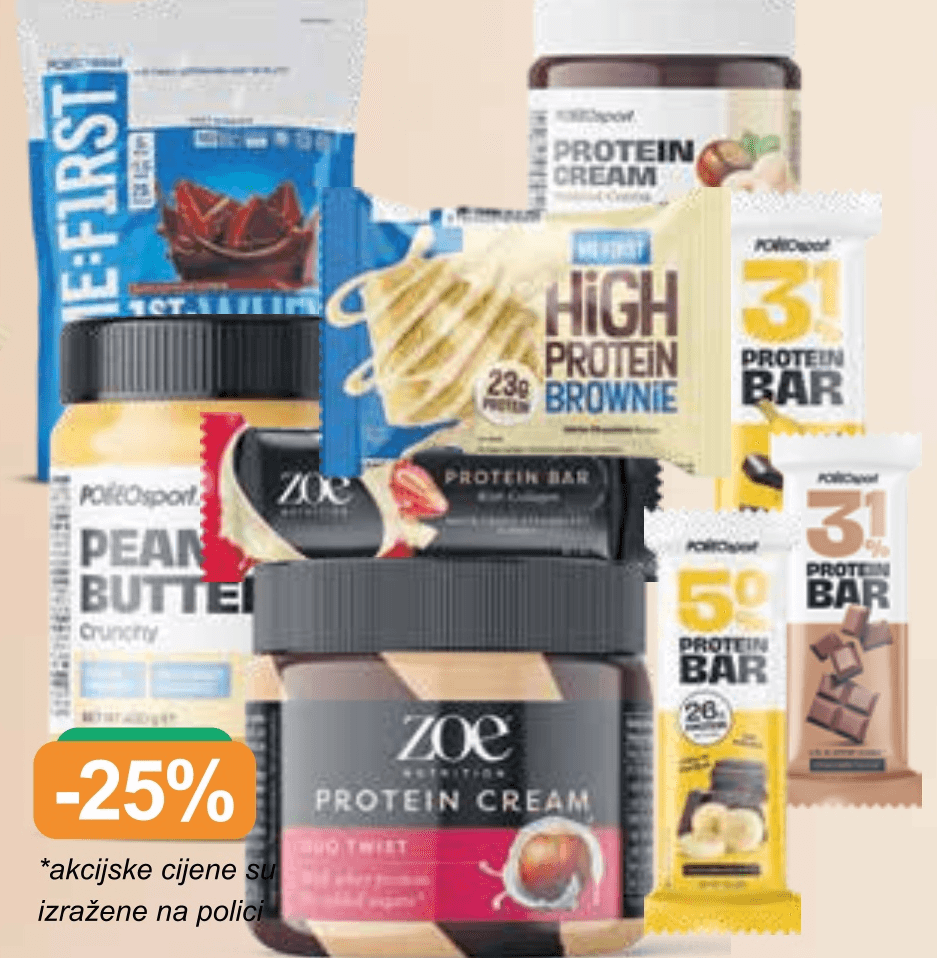 Odabrani asortiman Polleo sportske hrane