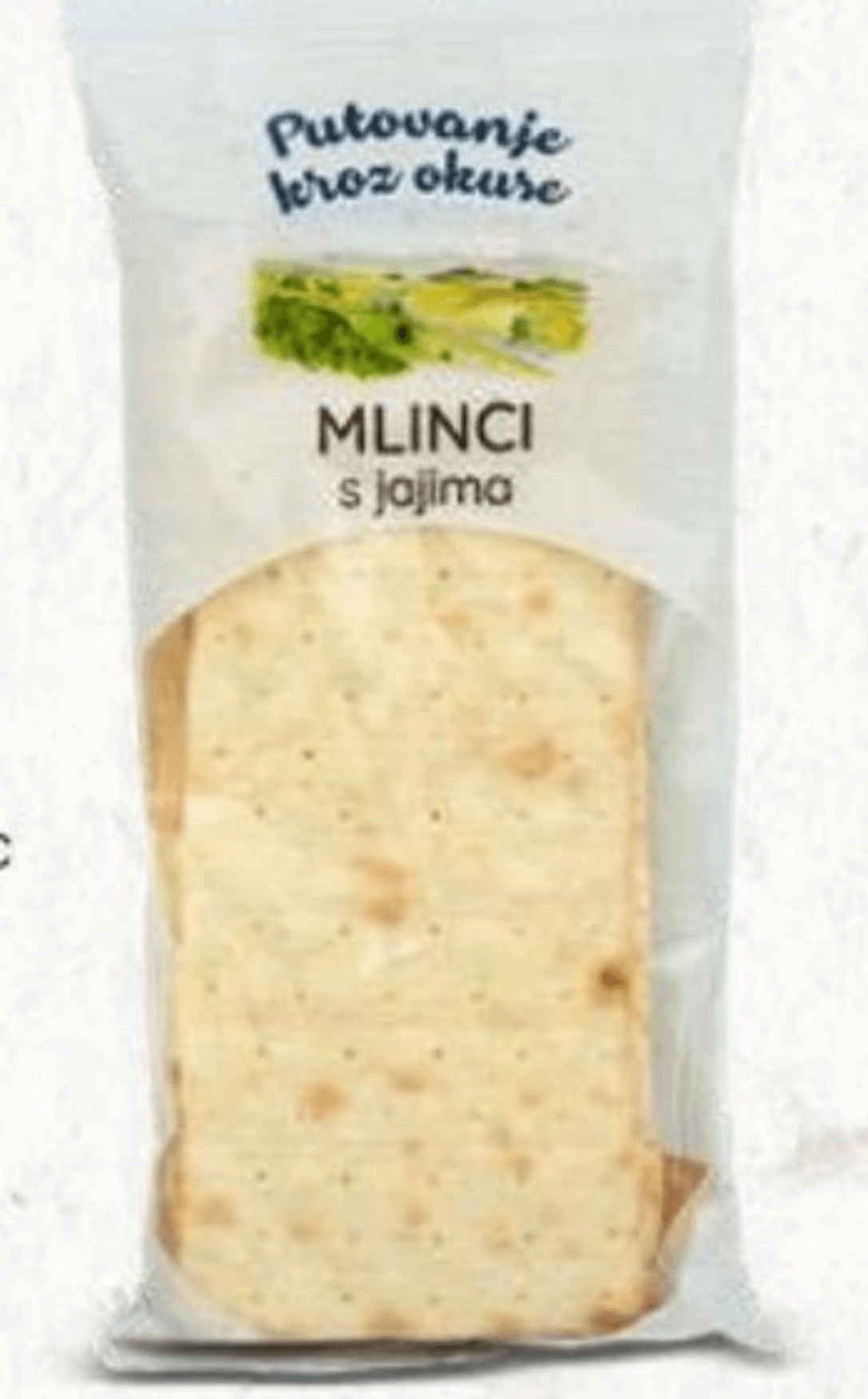 Mlinci s jajima 250 g Putovanje kroz okuse - Akcija u trgovini Eurospin