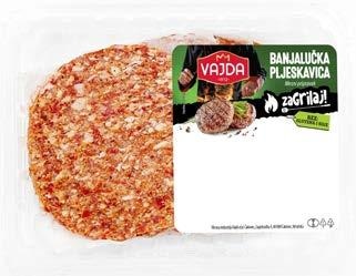 VAJDA Banjalučka pljeskavica 450g - Akcija u trgovini Pivac
