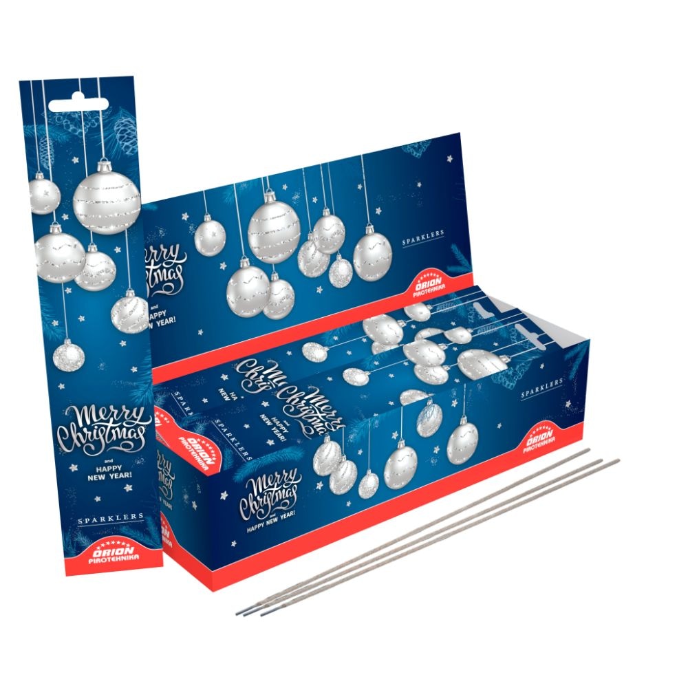 Sparklers Blue - Silver 25 cm