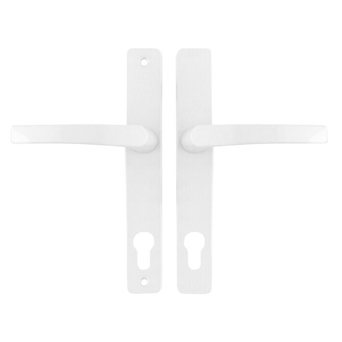 Set kvaka za vrata 'Solana' bijela, za 70 mm - Akcija u trgovini Bauhaus