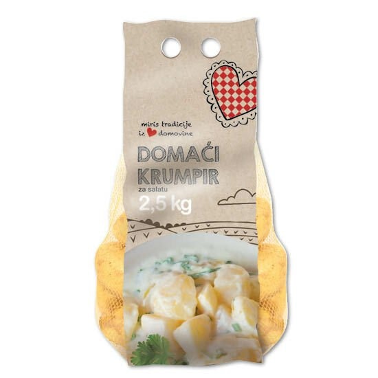 Domaći krumpir 2,5 kg - Akcija u trgovini Plodine