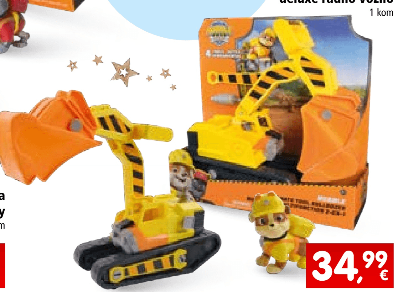 Rubble & Crew deluxe radno vozilo 1 kom