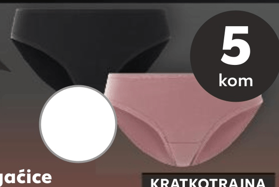 Ženske gaćice 5 kom