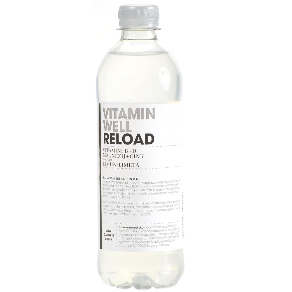 Vitamin Well Aromatizirana voda 0,5 L