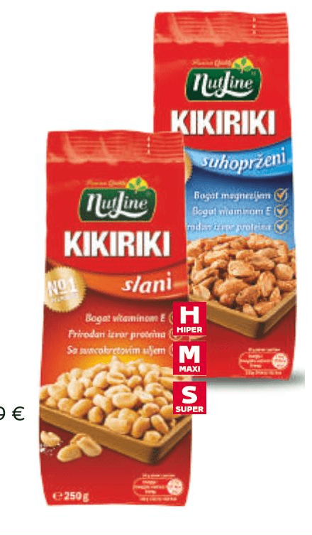 Nutline Kikiriki 250 g - Akcija u trgovini Tommy