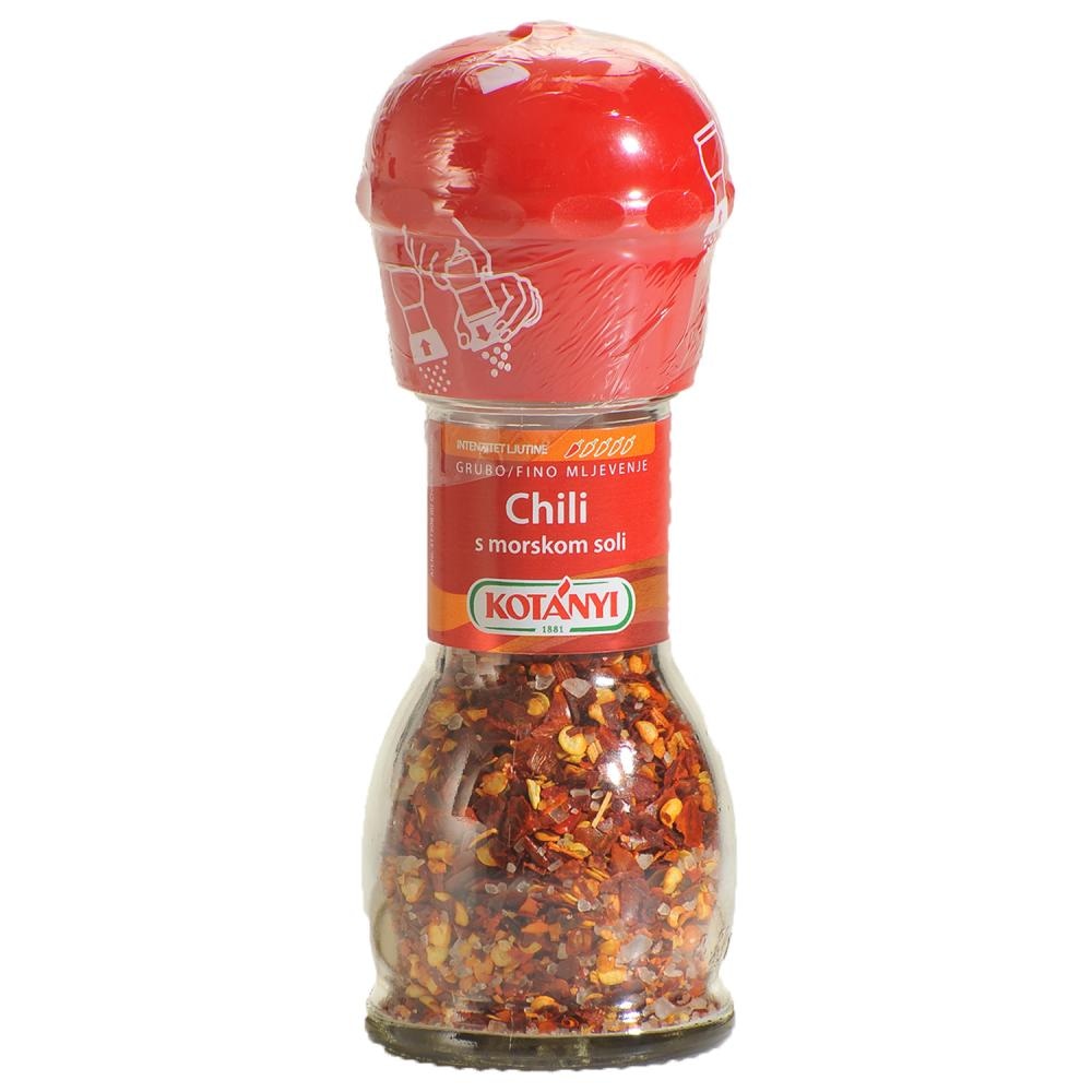 Chilli s morskom soli Kotanyi 35g