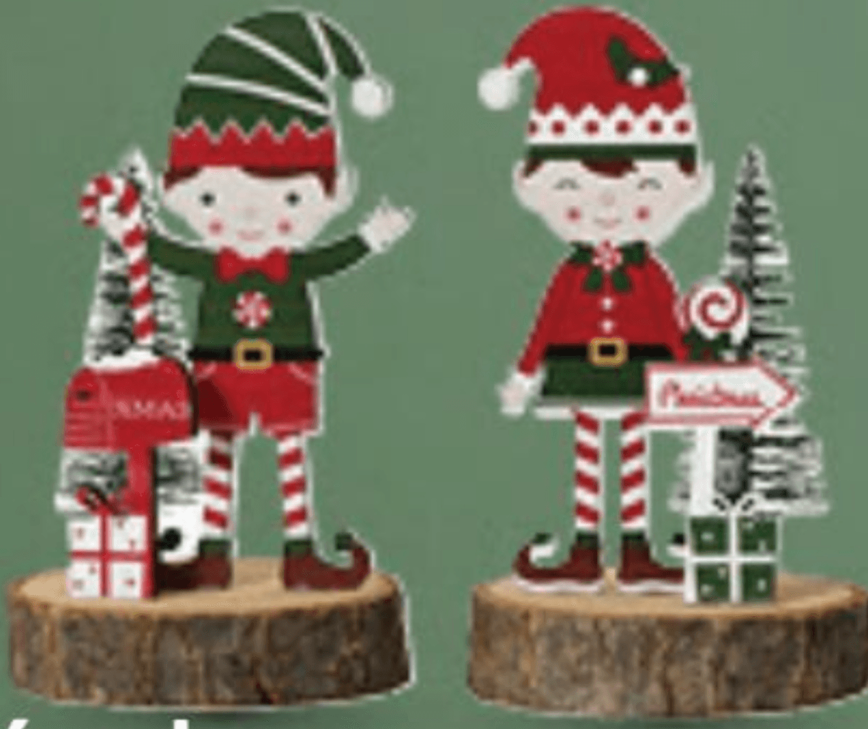 Božićna drvena figura