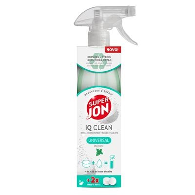 Super Jon IQ Clean Sredstvo za čišćenje 425 ml + 2x2 g, 1 set - Akcija u trgovini Ribola