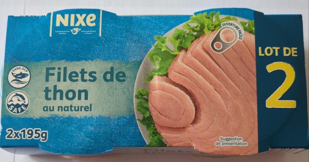 NIXE Tuna fileti u vlastitom soku 2 x 195 g - Akcija u trgovini Lidl