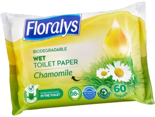 Floralys Vlažni toaletni papir XXL 100 kom