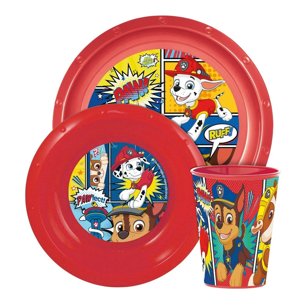 Paw Patrol Dječji set posuđa