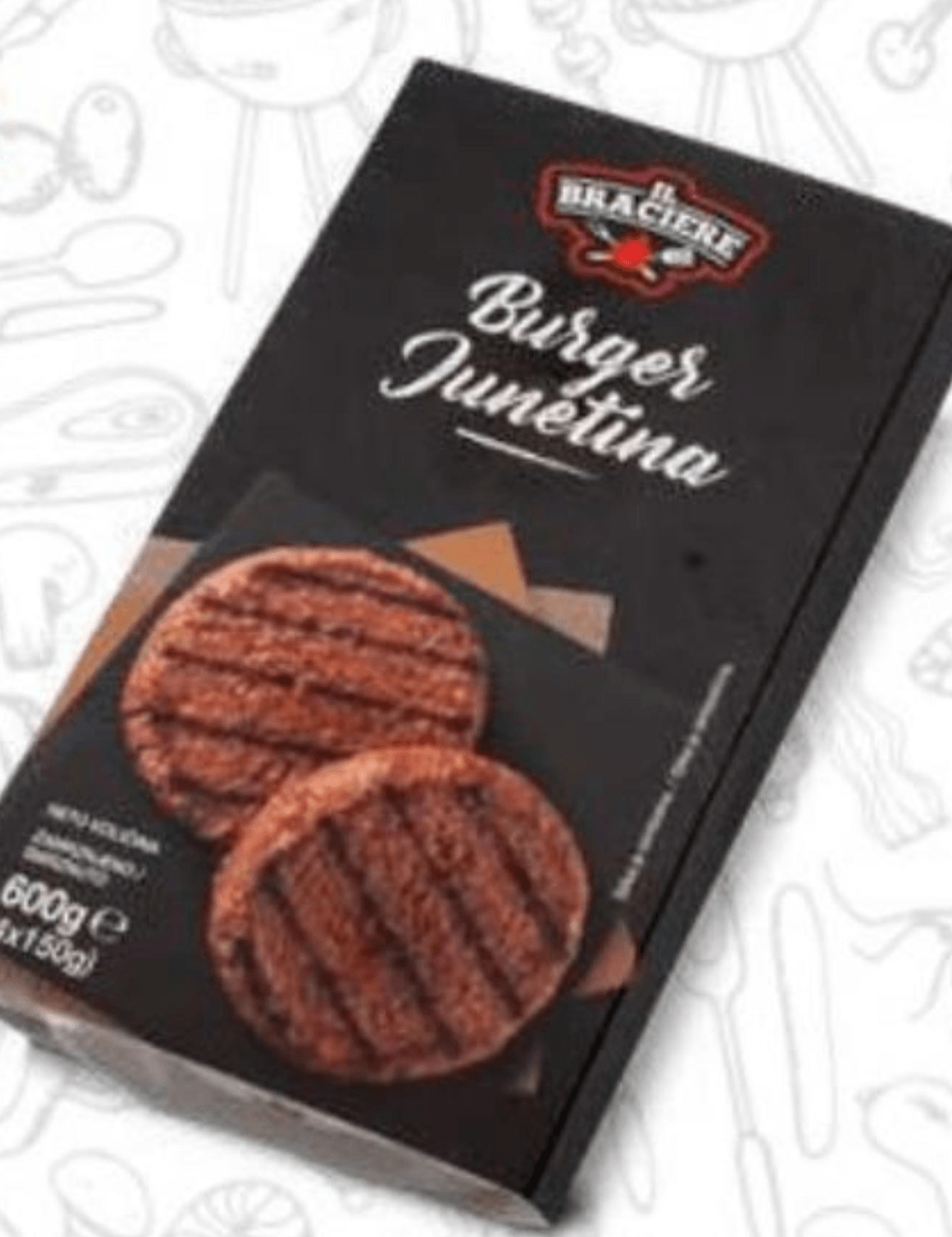 Burger Juneći 4 KOM, 600 g - Akcija u trgovini Eurospin