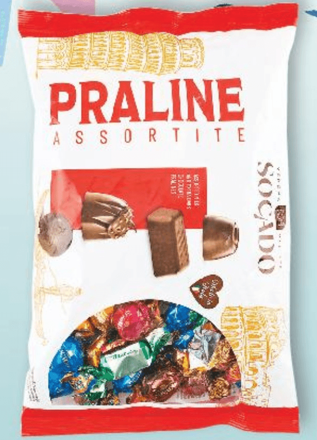 Socado Praline 1 kg - Akcija u trgovini Kaufland